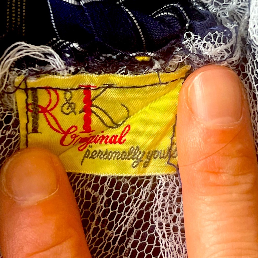 R&K vintage 50’s dress
